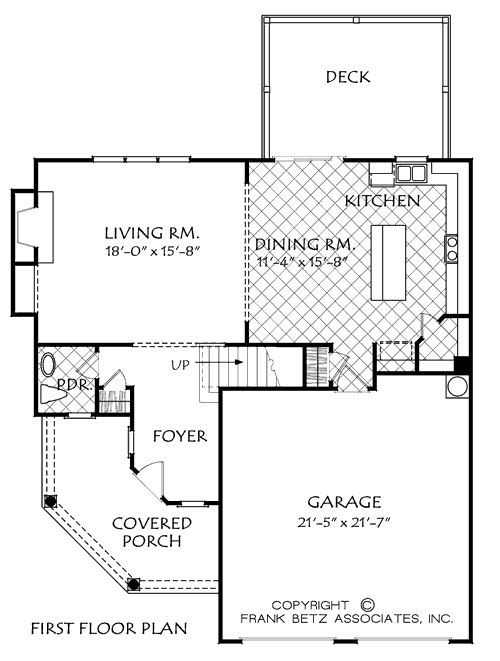 Main Floor Plan: 85-274