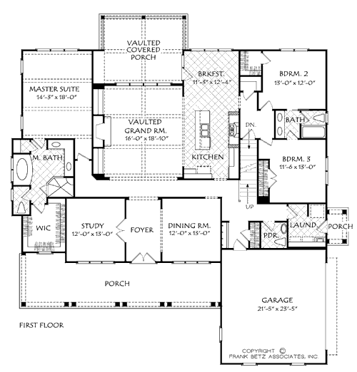 Main Floor Plan: 85-284