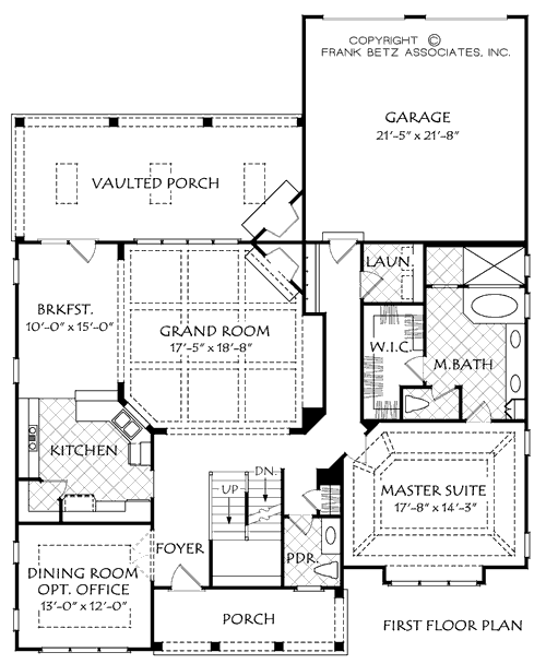 Main Floor Plan: 85-285