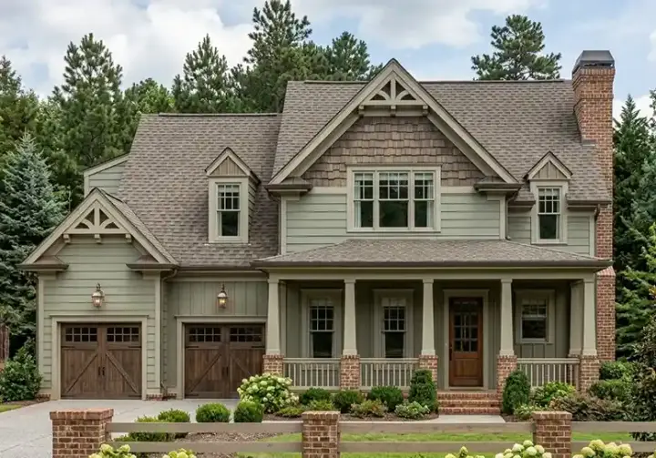 Country house plans 85-286 - front exterior, 3,001 sq ft, 4 bed, 3 bath house plans | Monster House Plans