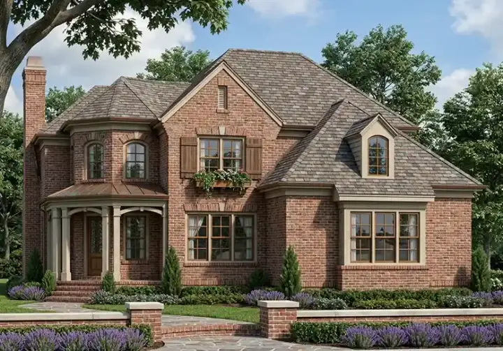 Southern house plans 85-290 - front exterior, 3,044 sq ft, 4 bed, 3 bath house plans | Monster House Plans
