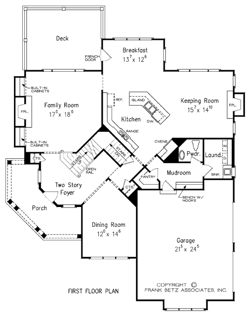 Main Floor Plan: 85-290
