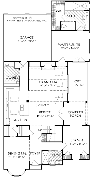 Main Floor Plan: 85-291