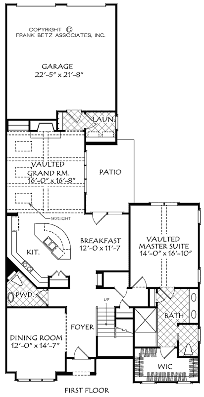 Main Floor Plan: 85-293