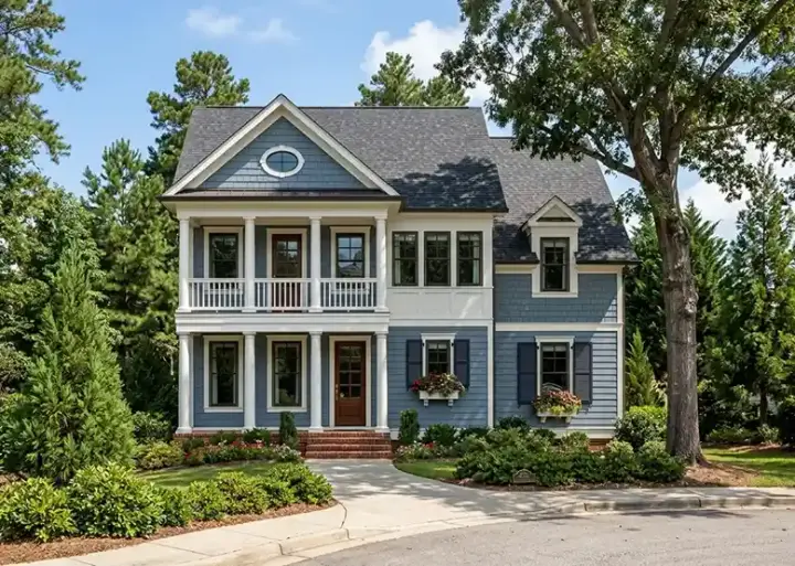 Southern house plans 85-295 - front exterior, 2,718 sq ft, 4 bed, 3 bath house plans | Monster House Plans