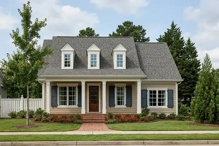 Country house plans 85-297 - front exterior, 2,130 sq ft, 2 bed, 2 bath house plans | Monster House Plans