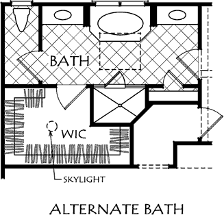 Bungalow Style Home Design 85-302