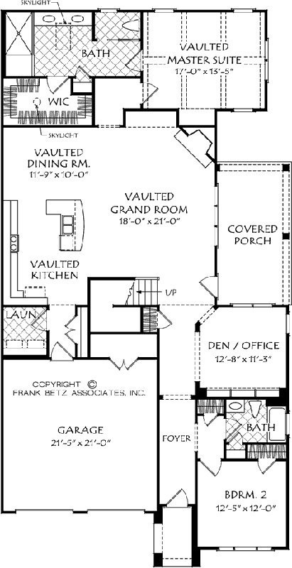 Main Floor Plan: 85-302