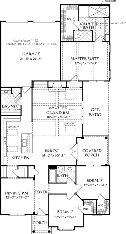 Main Floor Plan: 85-303
