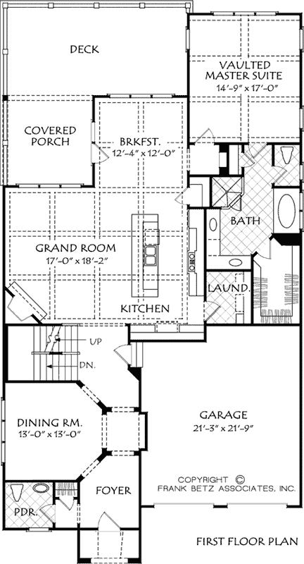 Main Floor Plan: 85-313