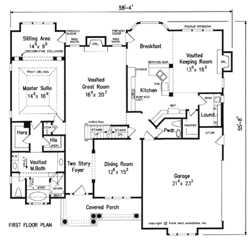 Main Floor Plan: 85-315