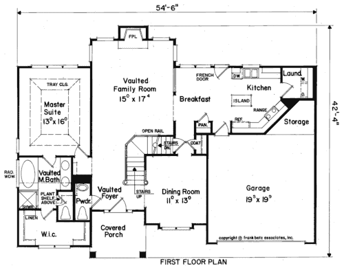 Main Floor Plan: 85-317