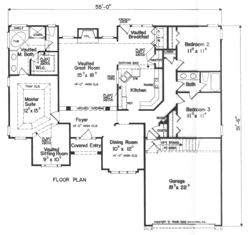Main Floor Plan: 85-318