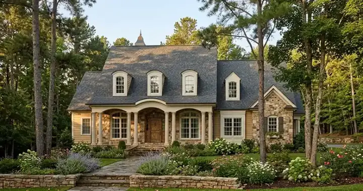 Southern house plans 85-319 - front exterior, 2,745 sq ft, 3 bed, 2 bath house plans | Monster House Plans