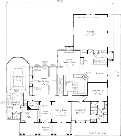 Main Floor Plan: 85-319