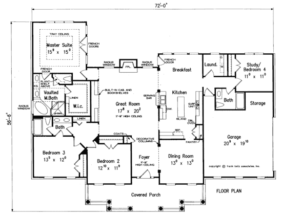Main Floor Plan: 85-320