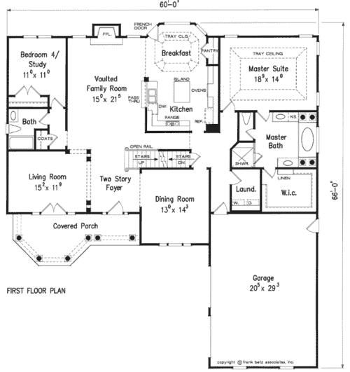 Main Floor Plan: 85-323