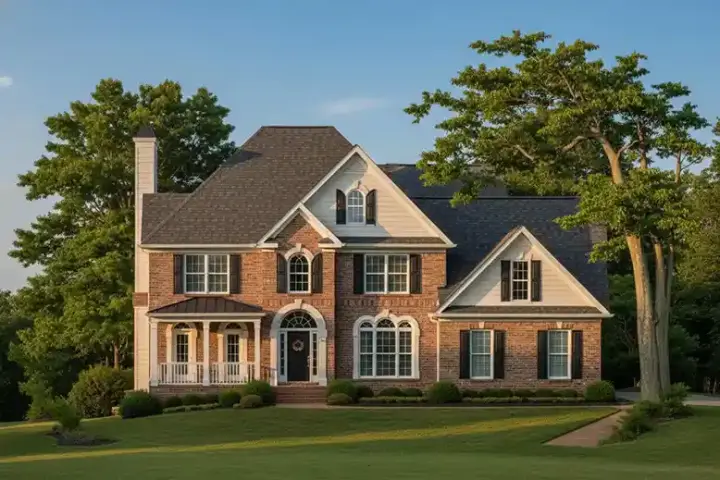Southern house plans 85-325 - front exterior, 2,484 sq ft, 4 bed, 2 bath house plans | Monster House Plans