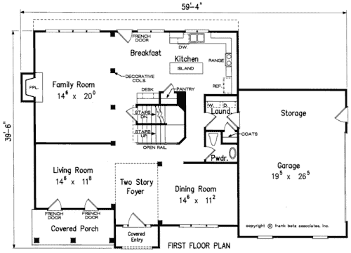 Main Floor Plan: 85-325