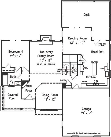 Main Floor Plan: 85-327