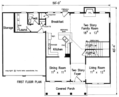 Main Floor Plan: 85-331
