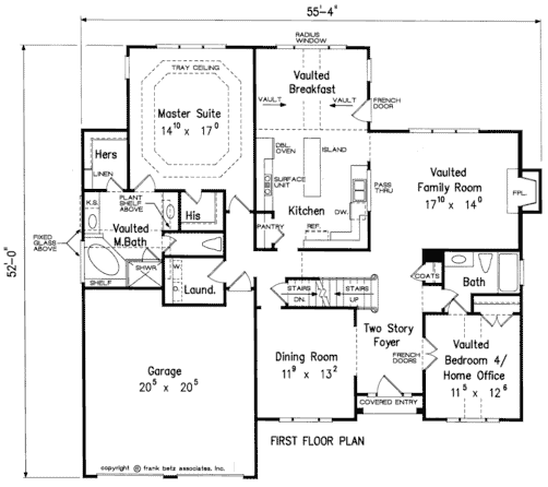 Main Floor Plan: 85-333