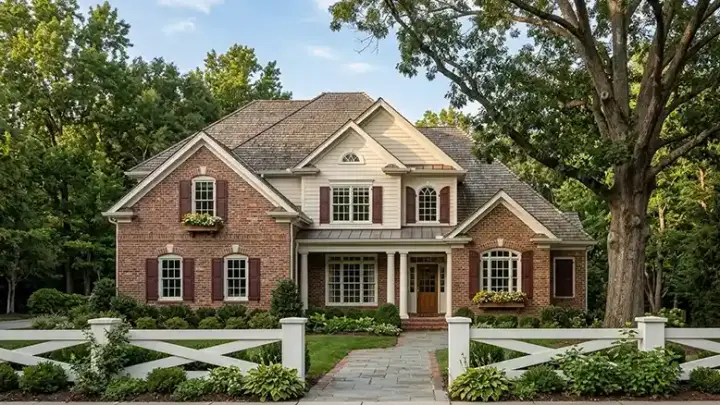 Country house plans 85-334 - front exterior, 3,024 sq ft, 4 bed, 3 bath house plans | Monster House Plans