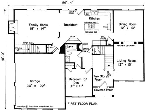 Main Floor Plan: 85-342
