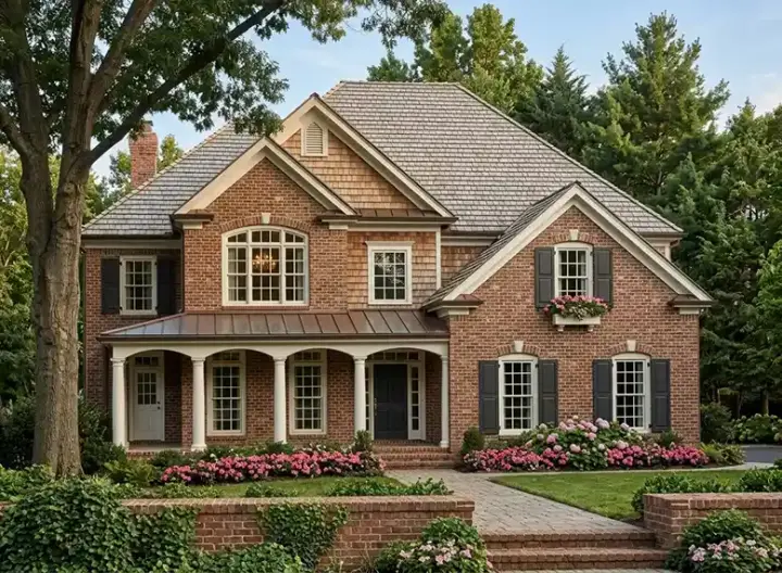 Country house plans 85-349 - front exterior, 2,759 sq ft, 4 bed, 4 bath house plans | Monster House Plans