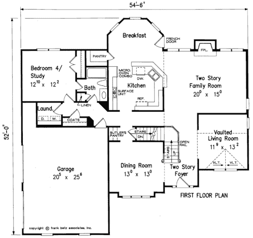 Main Floor Plan: 85-351
