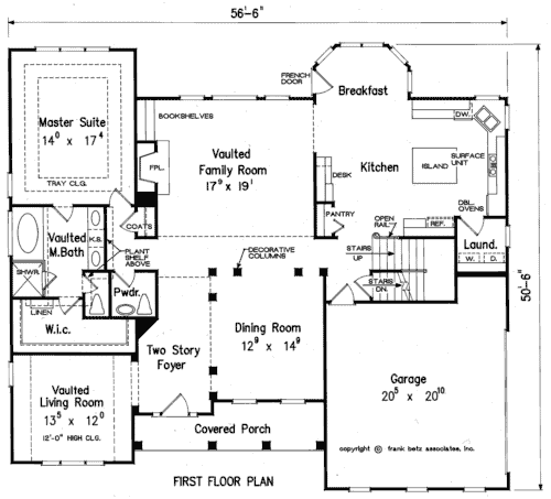 Main Floor Plan: 85-354
