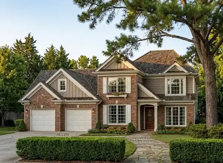 Country house plans 85-367 - front exterior, 1,824 sq ft, 4 bed, 3 bath house plans | Monster House Plans