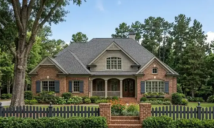 Cottage house plans 85-377 - front exterior, 3,306 sq ft, 4 bed, 3 bath house plans | Monster House Plans