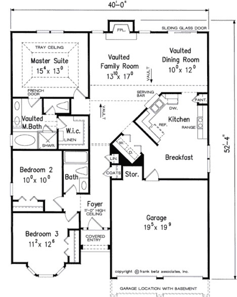 Main Floor Plan: 85-378