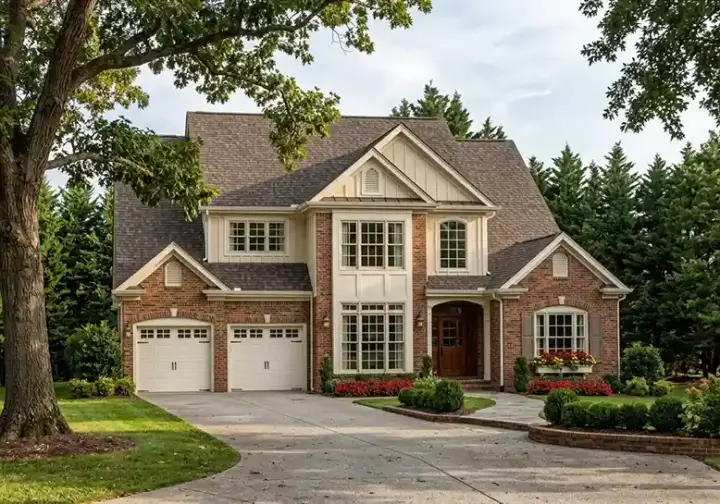Traditional house plans 85-384 - front exterior, 2,179 sq ft, 4 bed, 3 bath house plans | Monster House Plans