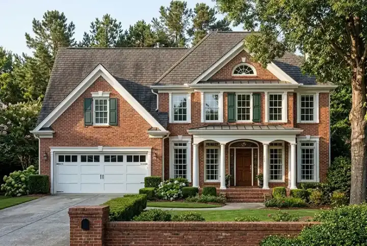 Southern house plans 85-387 - front exterior, 2,052 sq ft, 4 bed, 3 bath house plans | Monster House Plans
