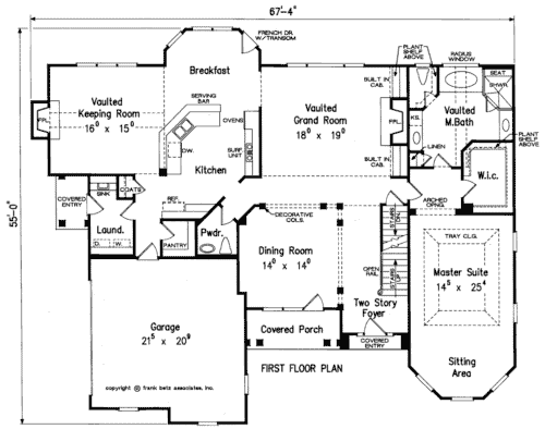 Main Floor Plan: 85-391