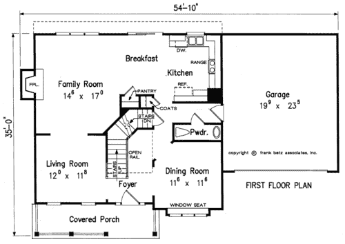 Main Floor Plan: 85-398