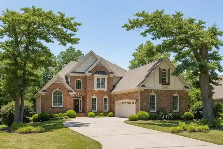 European house plans 85-403 - front exterior, 2,489 sq ft, 3 bed, 2 bath house plans | Monster House Plans