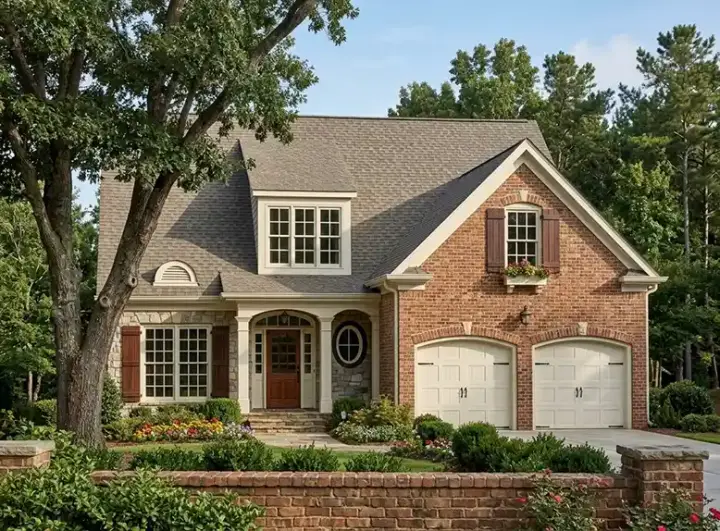 Bungalow house plans 85-405 - front exterior, 1,634 sq ft, 3 bed, 2 bath house plans | Monster House Plans