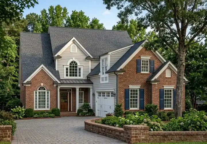 Cottage house plans 85-412 - front exterior, 1,658 sq ft, 3 bed, 2 bath house plans | Monster House Plans