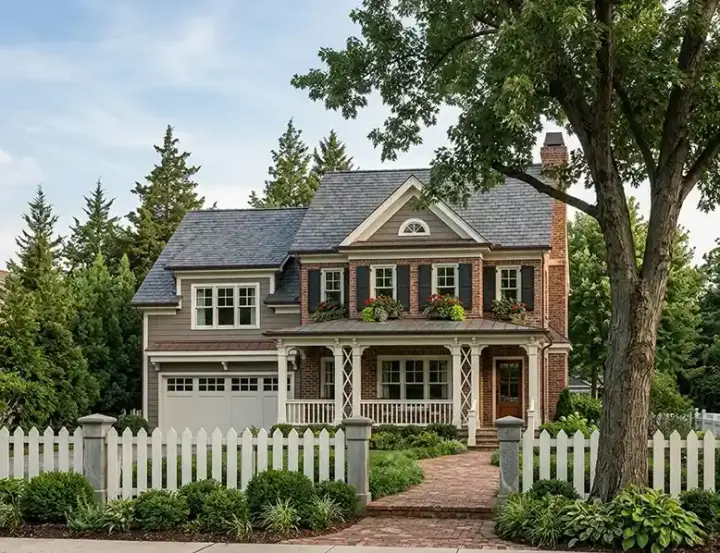 Southern Colonial house plans 85-426 - front exterior, 3,810 sq ft, 5 bed, 4 bath house plans | Monster House Plans