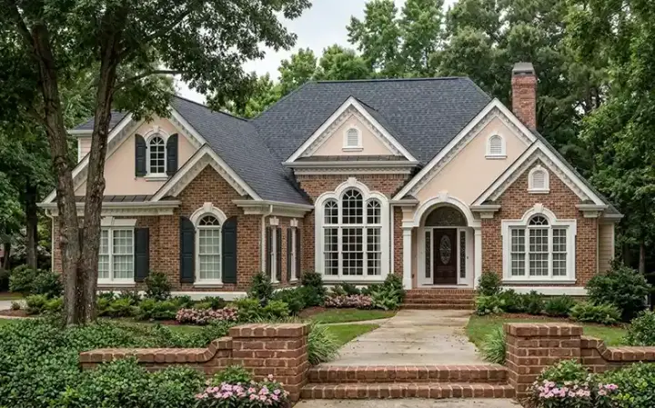 Southern house plans 85-453 - front exterior, 2,311 sq ft, 4 bed, 2 bath house plans | Monster House Plans