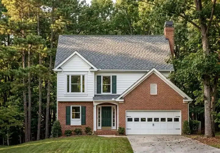 Traditional house plans 85-474 - front exterior, 1,367 sq ft, 3 bed, 2 bath house plans | Monster House Plans