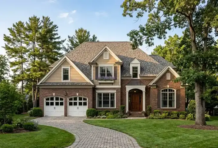 Traditional house plans 85-483 - front exterior, 1,896 sq ft, 3 bed, 2 bath house plans | Monster House Plans