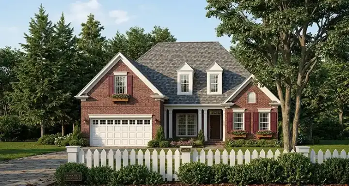 Southern house plans 85-504 - front exterior, 1,780 sq ft, 3 bed, 2 bath house plans | Monster House Plans