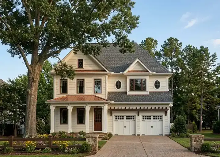 Country house plans 85-517 - front exterior, 3,205 sq ft, 4 bed, 3 bath house plans | Monster House Plans