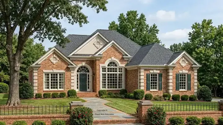 Southern house plans 85-529 - front exterior, 1,945 sq ft, 4 bed, 2 bath house plans | Monster House Plans