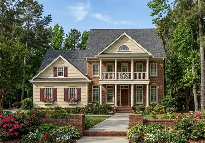 Southern house plans 85-538 - front exterior, 2,234 sq ft, 4 bed, 3 bath house plans | Monster House Plans