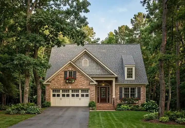 Traditional house plans 85-557 - front exterior, 1,222 sq ft, 3 bed, 2 bath house plans | Monster House Plans